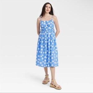 NWT! Cinched Waist Midi Sundress Universal Thread